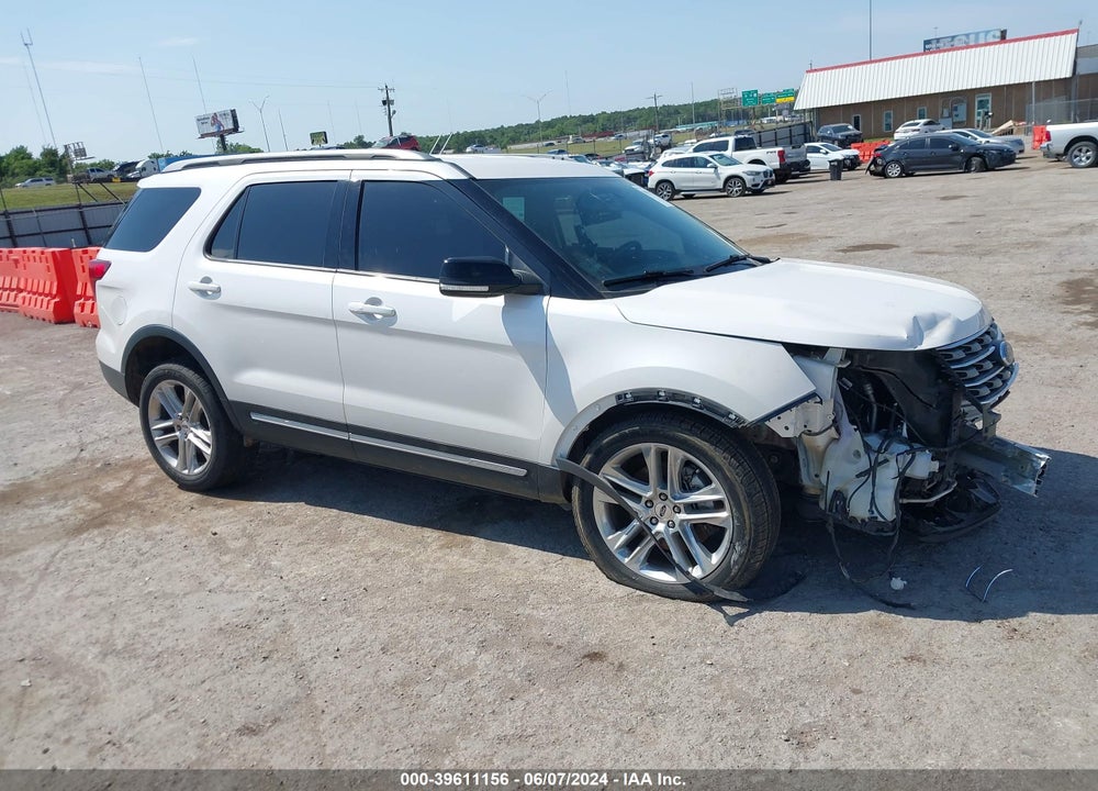 2017 FORD EXPLORER XLT VIN: 1FM5K8D88HGE37399