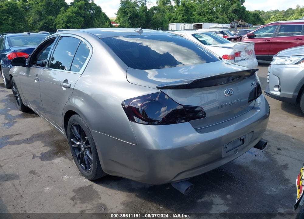 2008 INFINITI G35 JOURNEY VIN: JNKBV61E58M204433