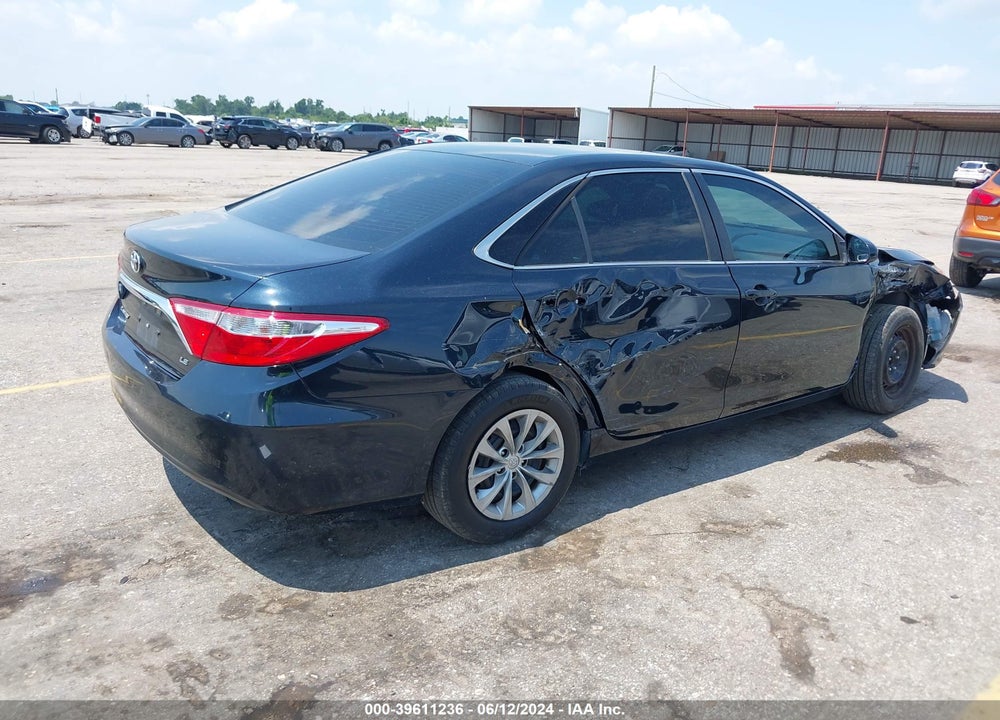 2017 TOYOTA CAMRY LE VIN: 4T1BF1FK6HU447809