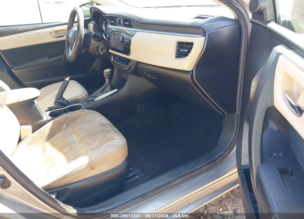 2016 TOYOTA COROLLA LE VIN: 2T1BURHE9GC685813