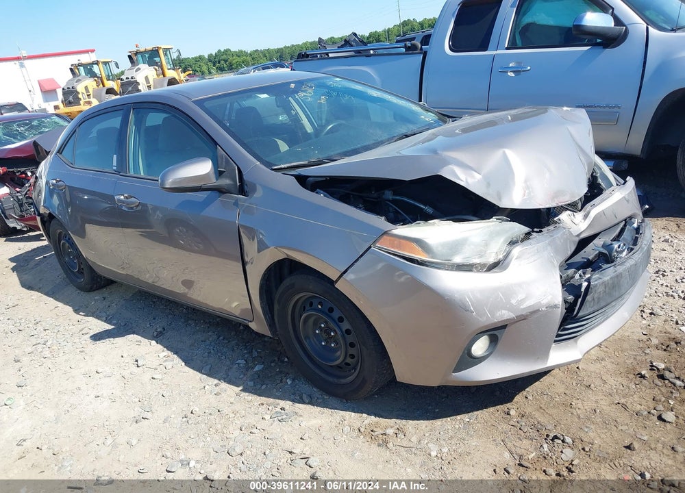 2016 TOYOTA COROLLA LE VIN: 2T1BURHE9GC685813