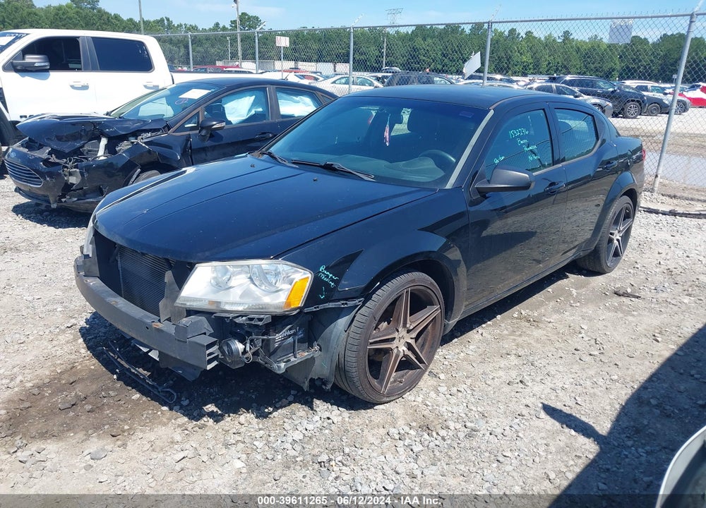 2014 DODGE AVENGER SE VIN: 1C3CDZAG9EN170275