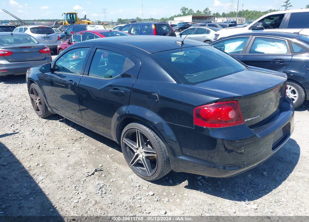 2014 DODGE AVENGER SE VIN: 1C3CDZAG9EN170275