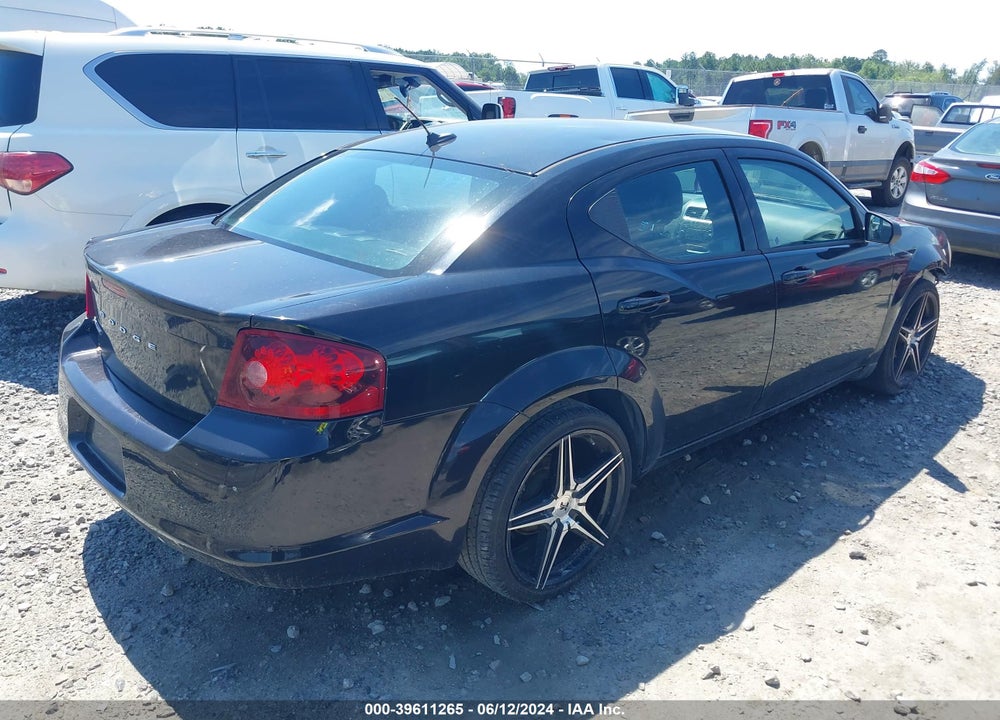 2014 DODGE AVENGER SE VIN: 1C3CDZAG9EN170275