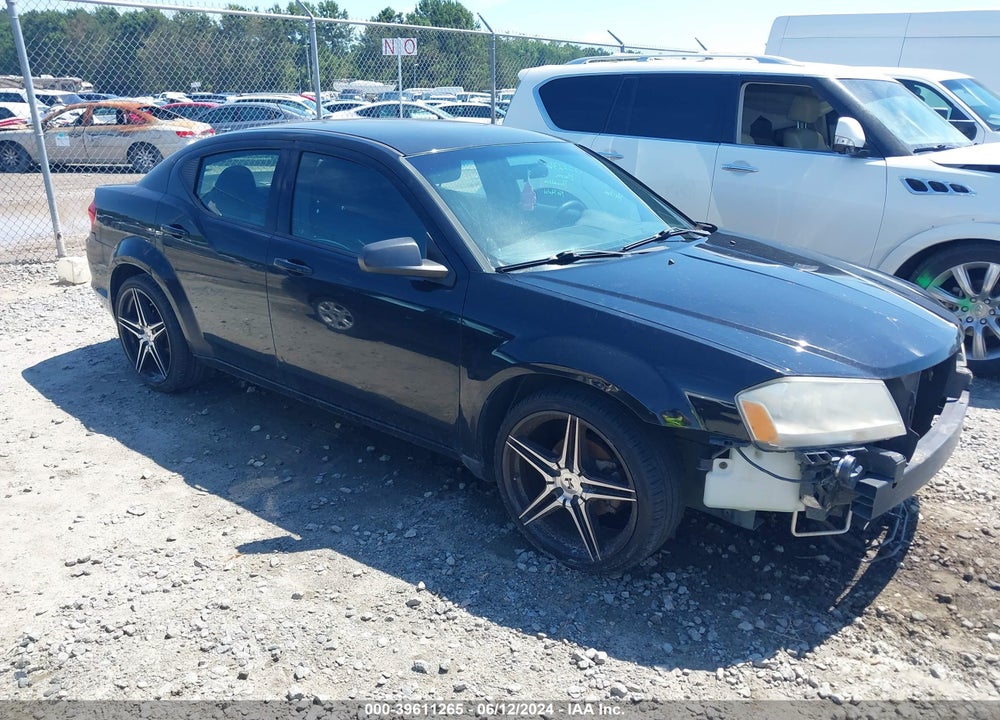 2014 DODGE AVENGER SE VIN: 1C3CDZAG9EN170275
