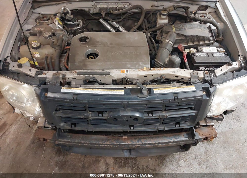 2010 FORD ESCAPE HYBRID LIMITED VIN: 1FMCU5K31AKB50741