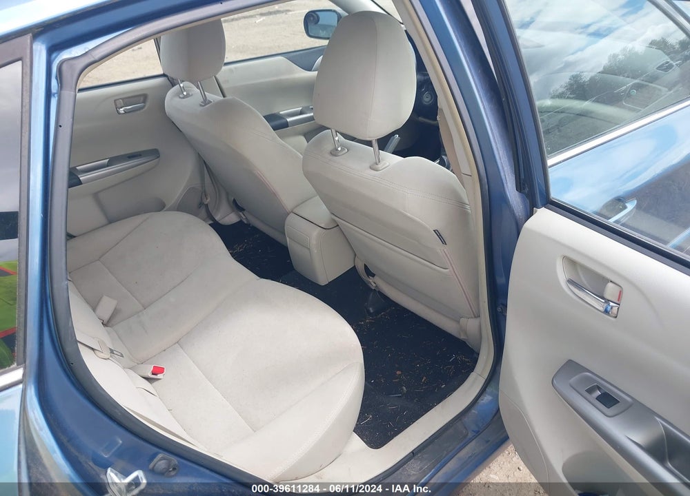 2009 SUBARU IMPREZA 2.5I VIN: JF1GE60679G500934