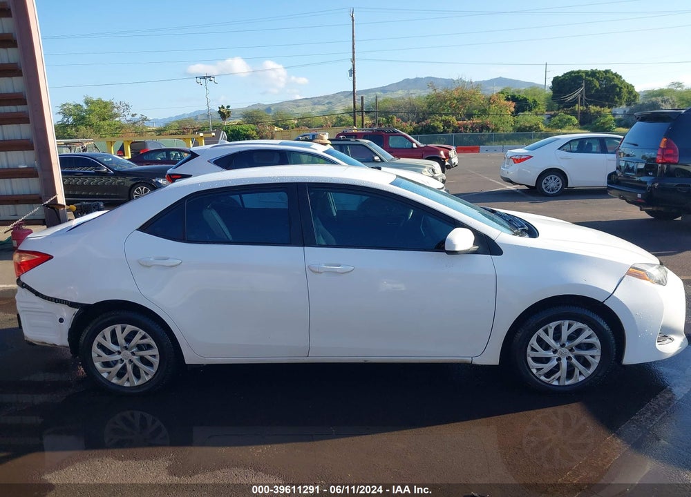 2019 TOYOTA COROLLA LE VIN: 5YFBURHE7KP901439