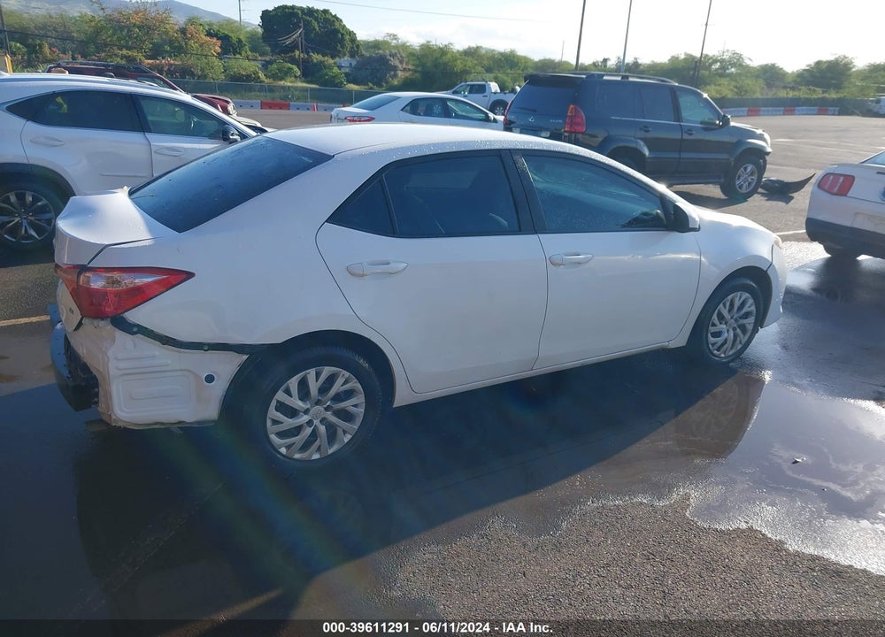 2019 TOYOTA COROLLA LE VIN: 5YFBURHE7KP901439
