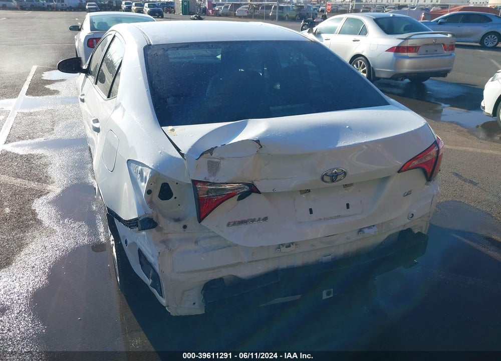 2019 TOYOTA COROLLA LE VIN: 5YFBURHE7KP901439