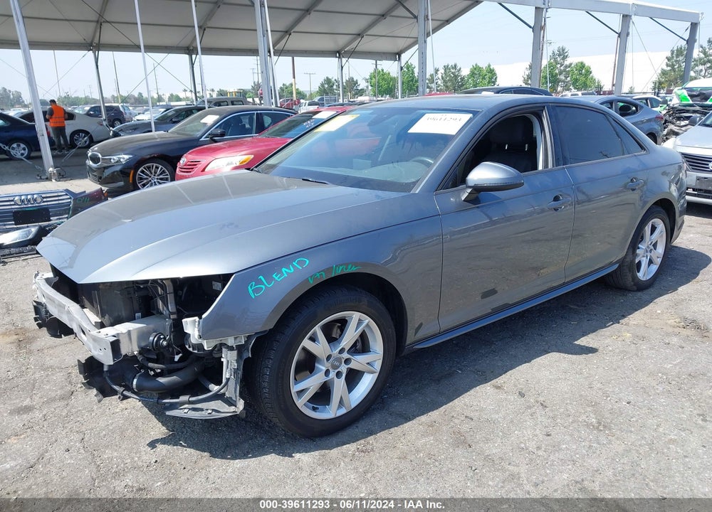 2018 AUDI A4 2.0T TECH ULTRA PREMIUM/2.0T ULTRA PREMIUM VIN: WAUKMAF44JA174448