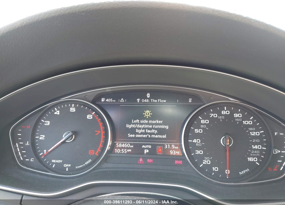 2018 AUDI A4 2.0T TECH ULTRA PREMIUM/2.0T ULTRA PREMIUM VIN: WAUKMAF44JA174448