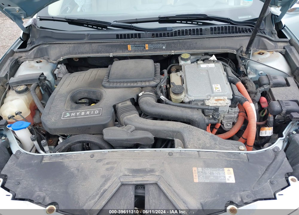 2014 LINCOLN MKZ HYBRID VIN: 3LN6L2LU4ER819396