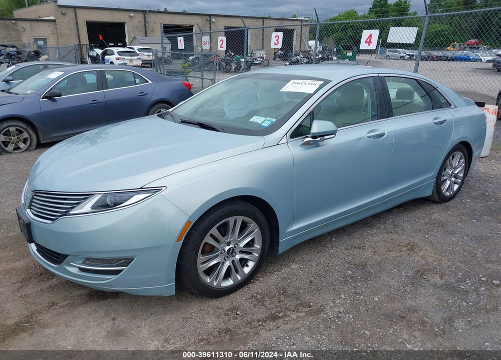 2014 LINCOLN MKZ HYBRID VIN: 3LN6L2LU4ER819396