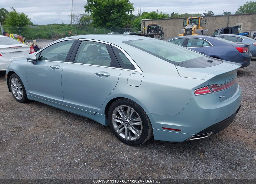 2014 LINCOLN MKZ HYBRID VIN: 3LN6L2LU4ER819396