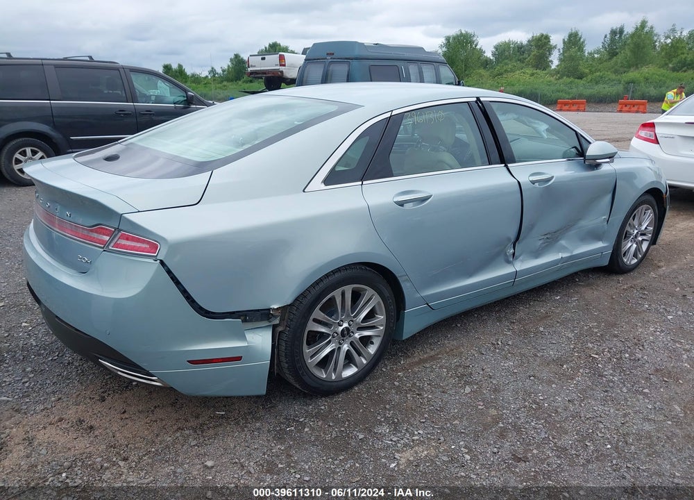 2014 LINCOLN MKZ HYBRID VIN: 3LN6L2LU4ER819396