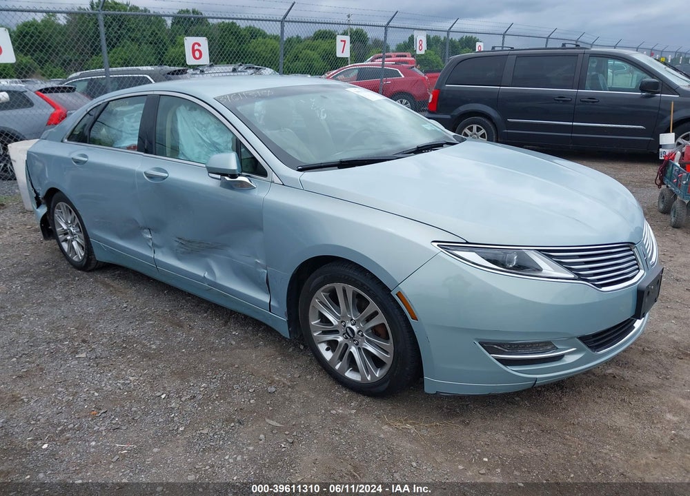 2014 LINCOLN MKZ HYBRID VIN: 3LN6L2LU4ER819396