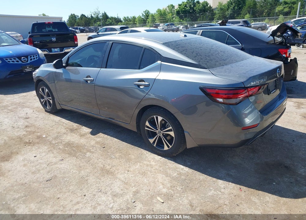 2022 NISSAN SENTRA SV XTRONIC CVT VIN: 3N1AB8CV0NY297128
