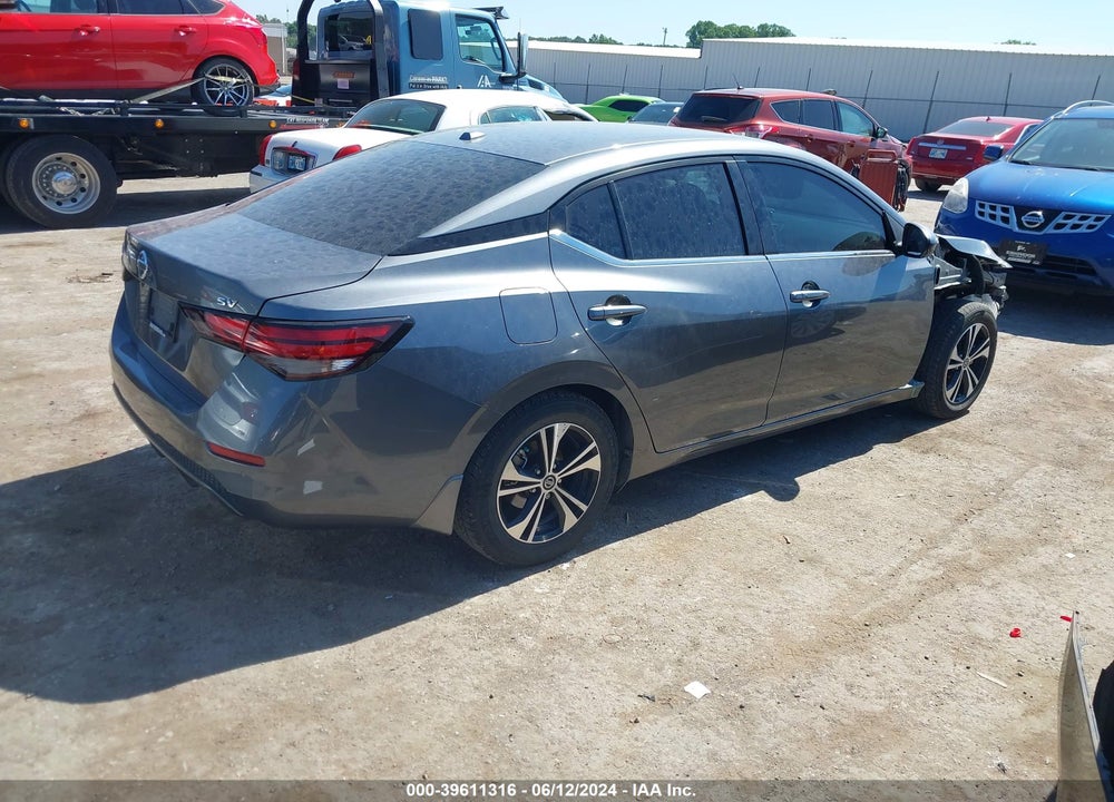 2022 NISSAN SENTRA SV XTRONIC CVT VIN: 3N1AB8CV0NY297128