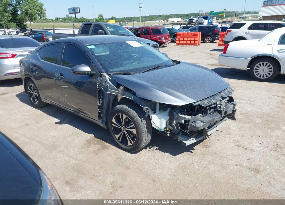 2022 NISSAN SENTRA SV XTRONIC CVT VIN: 3N1AB8CV0NY297128