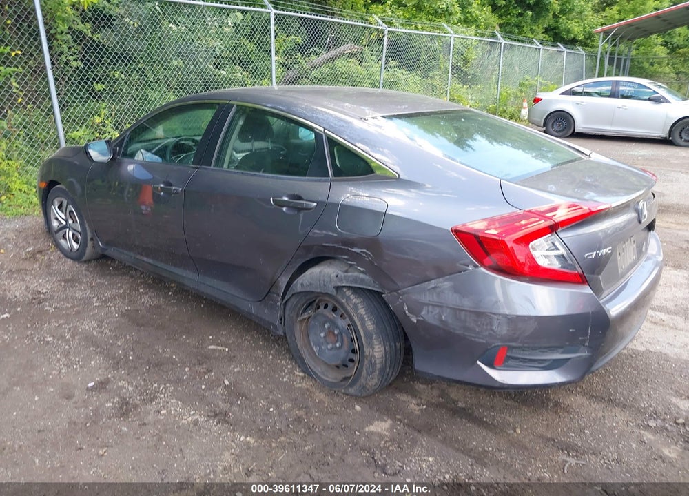 2016 HONDA CIVIC LX VIN: 19XFC2F50GE204315
