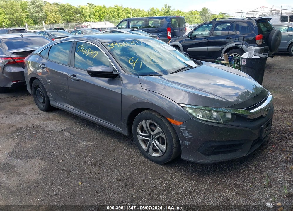 2016 HONDA CIVIC LX VIN: 19XFC2F50GE204315