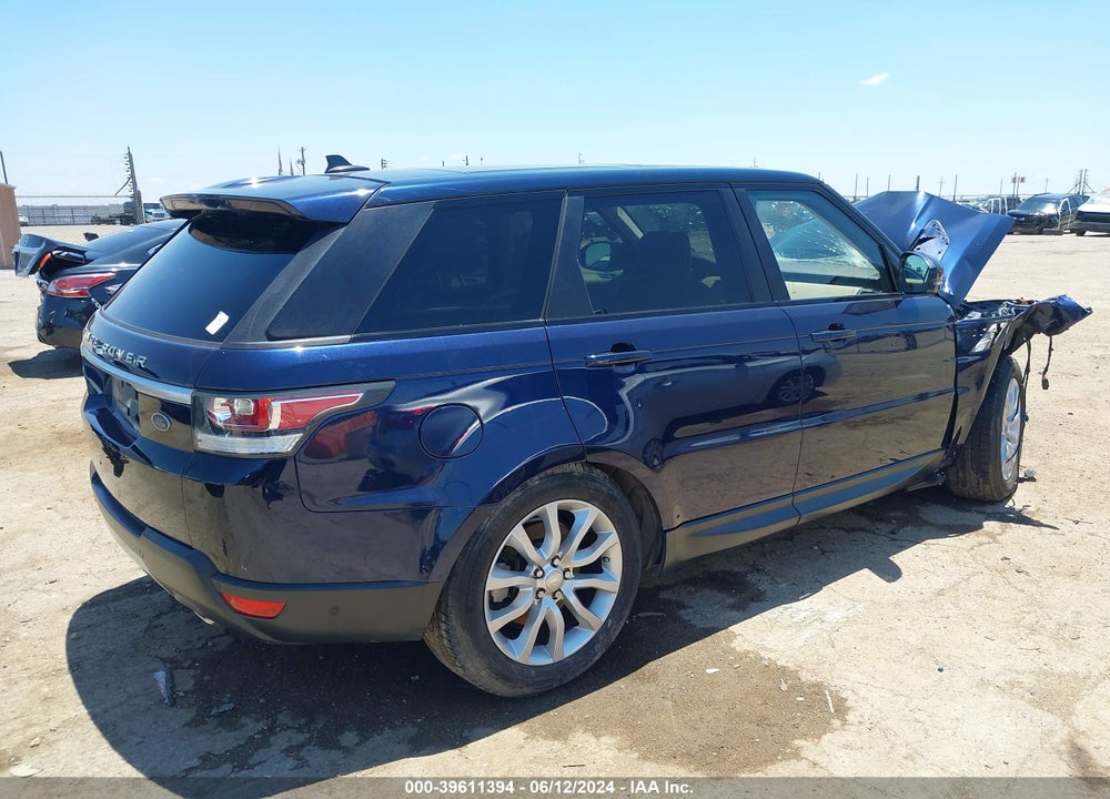 2016 LAND ROVER RANGE ROVER SPORT 3.0L V6 TURBOCHARGED DIESEL HSE TD6 VIN: SALWR2KF3GA662827