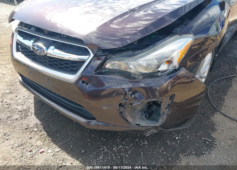 2012 SUBARU IMPREZA 2.0I PREMIUM VIN: JF1GJAD61CH030703