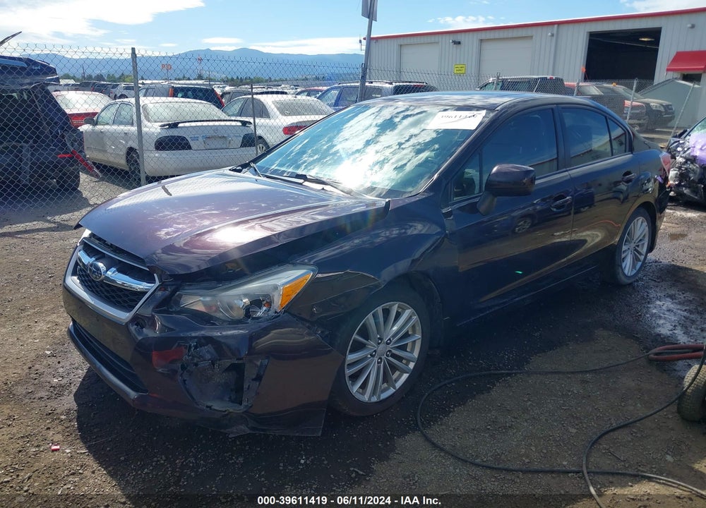 2012 SUBARU IMPREZA 2.0I PREMIUM VIN: JF1GJAD61CH030703