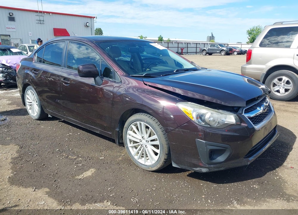 2012 SUBARU IMPREZA 2.0I PREMIUM VIN: JF1GJAD61CH030703
