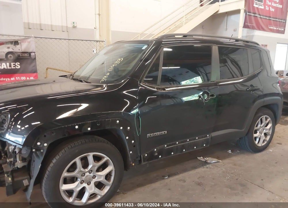 2016 JEEP RENEGADE LATITUDE VIN: ZACCJABT3GPD83850