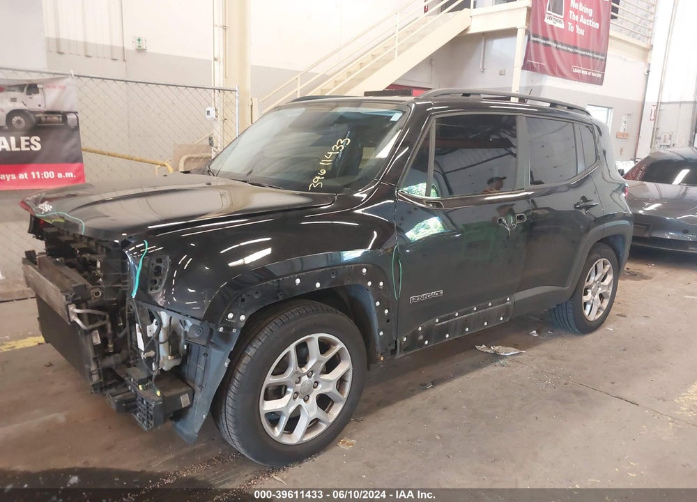 2016 JEEP RENEGADE LATITUDE VIN: ZACCJABT3GPD83850