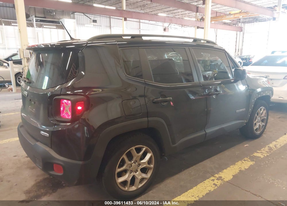 2016 JEEP RENEGADE LATITUDE VIN: ZACCJABT3GPD83850