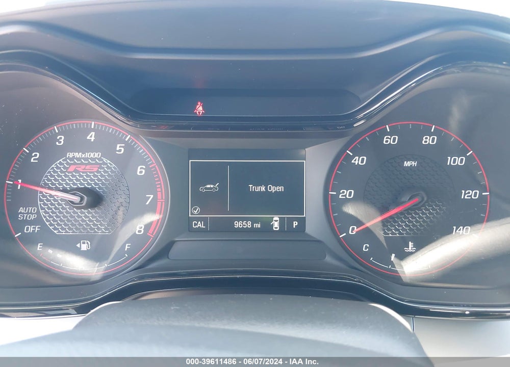 2024 CHEVROLET TRAX FWD 1RS VIN: KL77LGE25RC049583