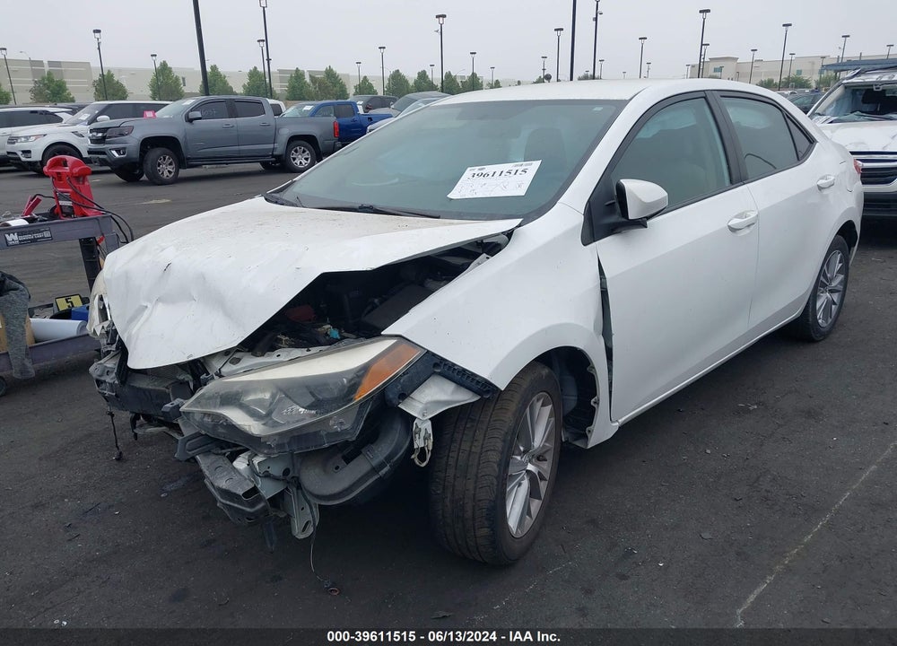 2015 TOYOTA COROLLA LE PLUS VIN: 5YFBURHE8FP346216