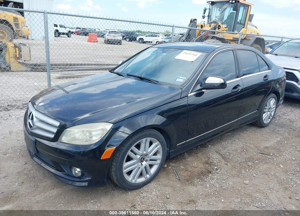2008 MERCEDES-BENZ C 300 LUXURY/SPORT VIN: WDDGF54XX8R030573