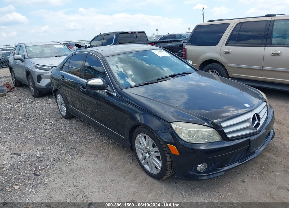 2008 MERCEDES-BENZ C 300 LUXURY/SPORT VIN: WDDGF54XX8R030573
