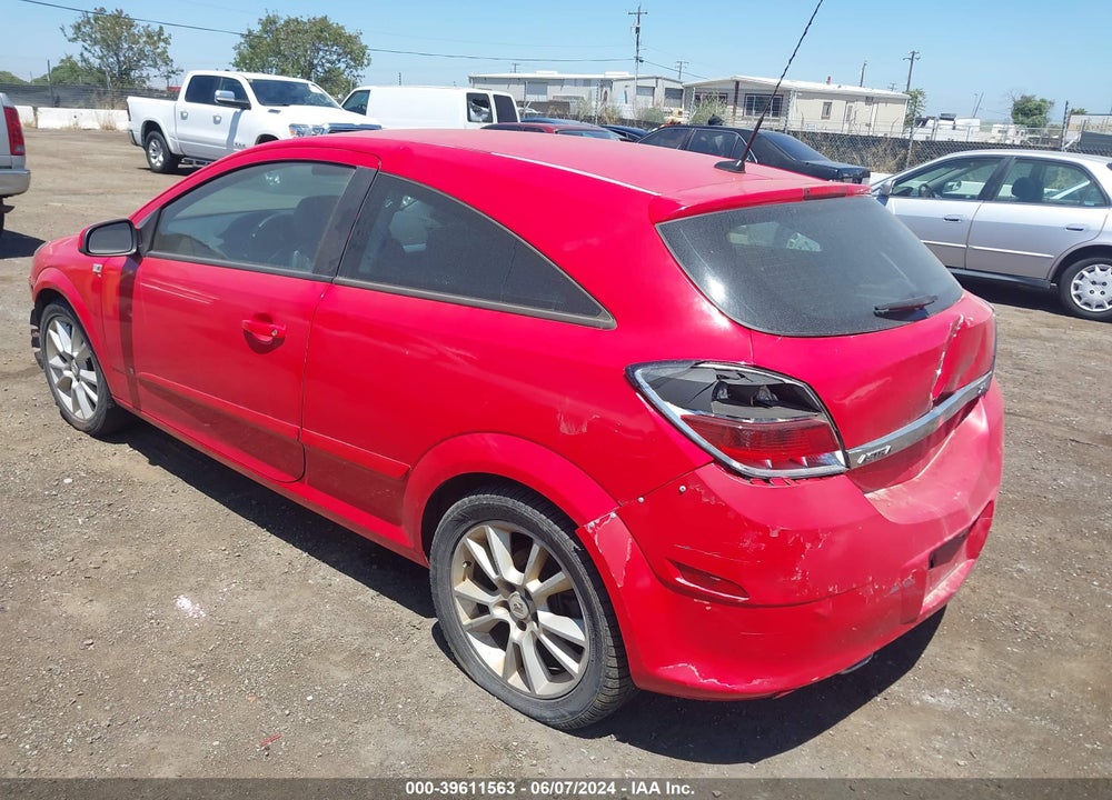 2008 SATURN ASTRA XR VIN: W08AT271885059830