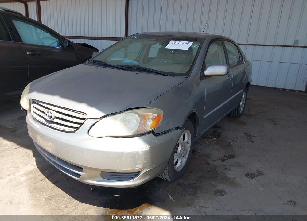 2003 TOYOTA COROLLA LE VIN: 2T1BR32E33C116005