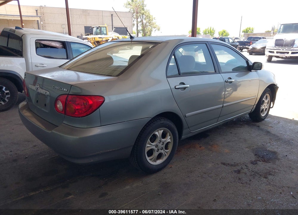 2003 TOYOTA COROLLA LE VIN: 2T1BR32E33C116005