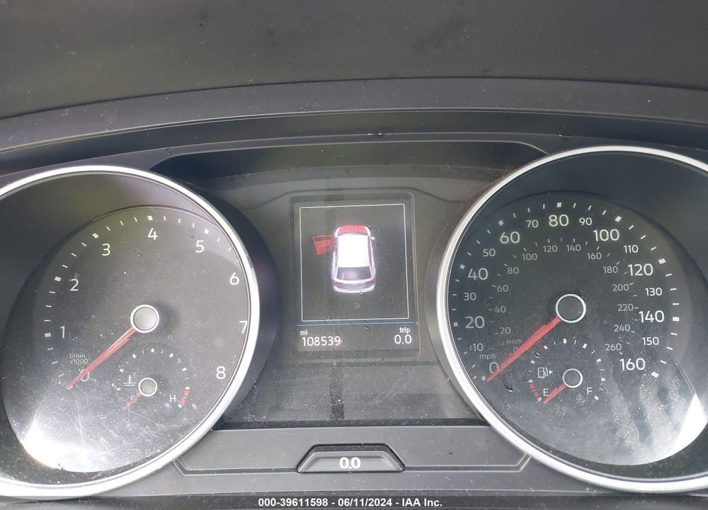 2019 VOLKSWAGEN TIGUAN VIN: 3VV2B7AX9KM064868