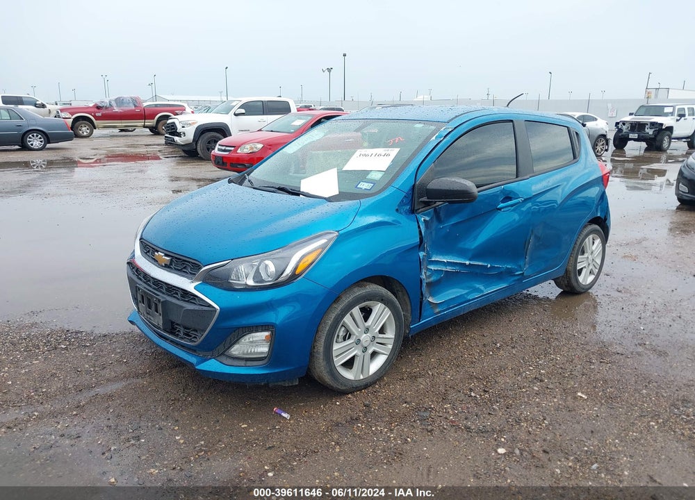 2020 CHEVROLET SPARK FWD LS AUTOMATIC VIN: KL8CB6SA2LC446680