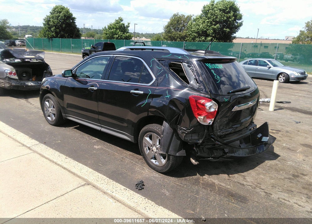 2015 CHEVROLET EQUINOX LTZ VIN: 2GNALDEK1F6133998