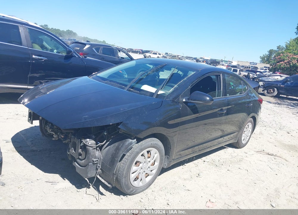 2019 HYUNDAI ELANTRA SE VIN: 5NPD74LF6KH409789