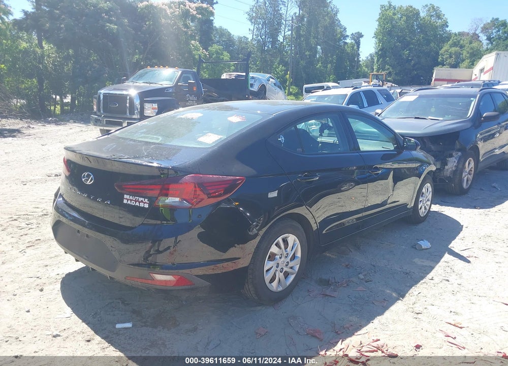 2019 HYUNDAI ELANTRA SE VIN: 5NPD74LF6KH409789