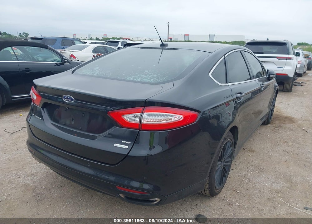 2014 FORD FUSION SE VIN: 3FA6P0H91ER328632