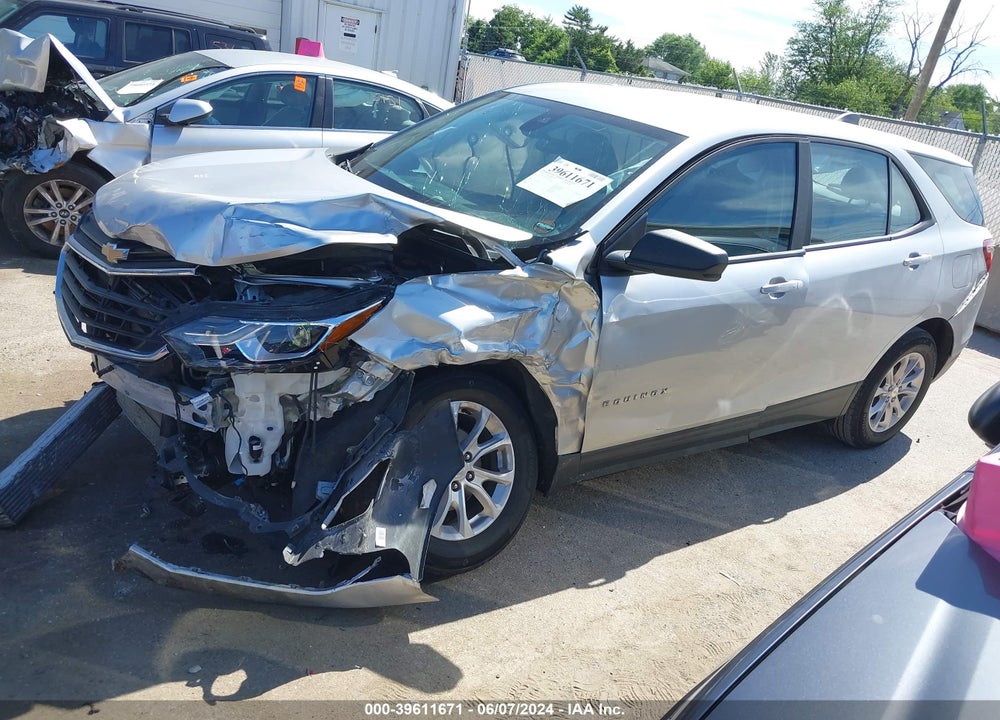 2021 CHEVROLET EQUINOX FWD LS VIN: 3GNAXHEV5MS108770