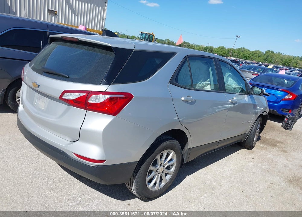 2021 CHEVROLET EQUINOX FWD LS VIN: 3GNAXHEV5MS108770