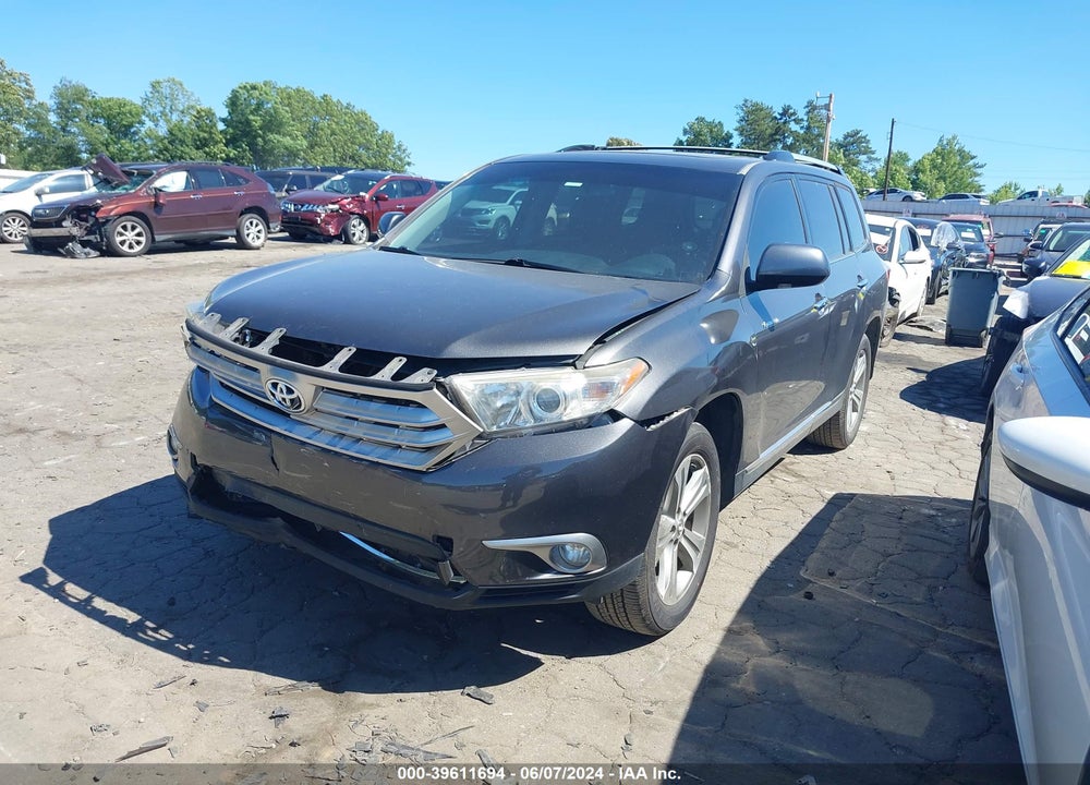 2011 TOYOTA HIGHLANDER LIMITED V6 VIN: 5TDYK3EH7BS024602