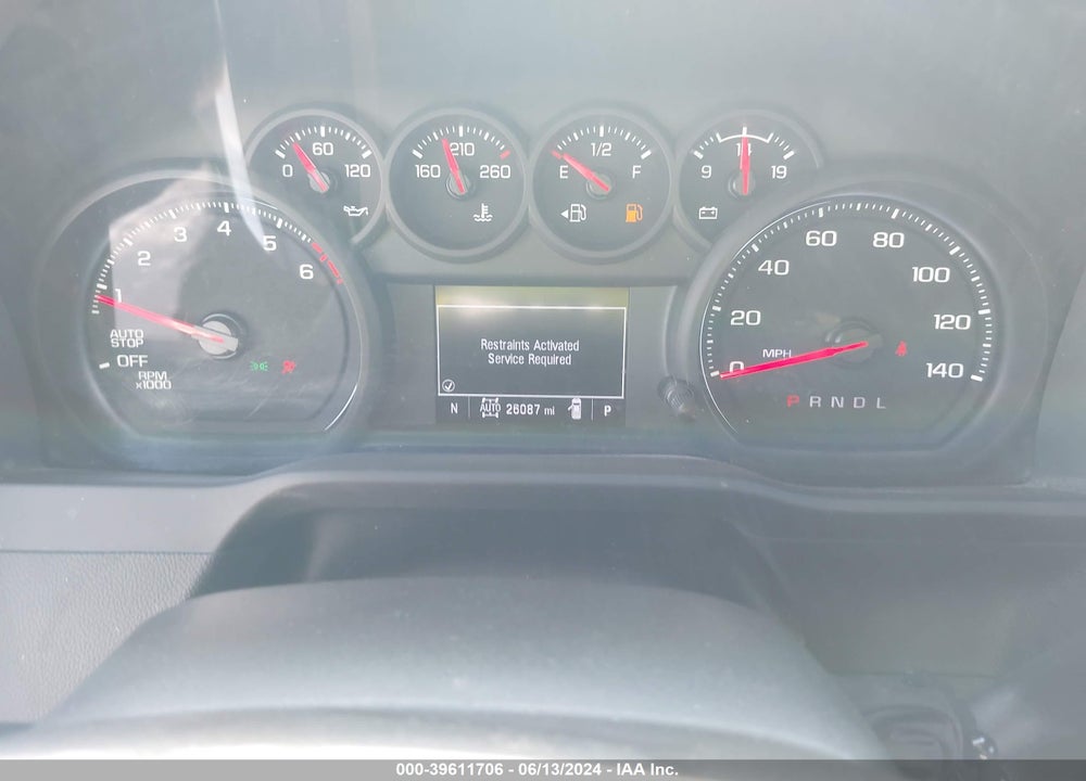 2022 CHEVROLET SILVERADO 1500 4WD SHORT BED CUSTOM VIN: 1GCPDBEK4NZ550264